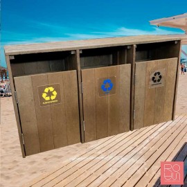 Illa de reciclatge per exteriors Tripoli